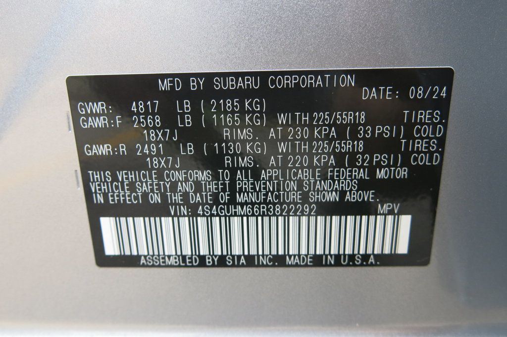 2024 Subaru Crosstrek Limited photo 33