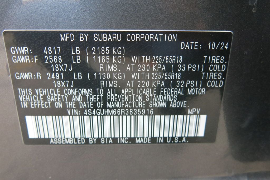 2024 Subaru Crosstrek Limited AWD - 22938904 - 35