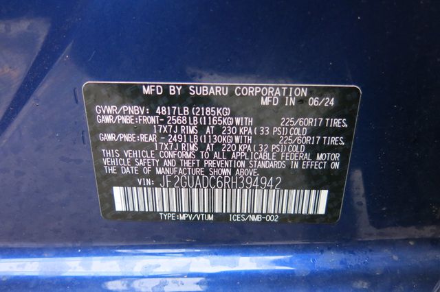 2024 Subaru Crosstrek Premium AWD - 22950076 - 35