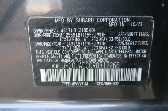 2024 Subaru Crosstrek Premium AWD - 22969346 - 35