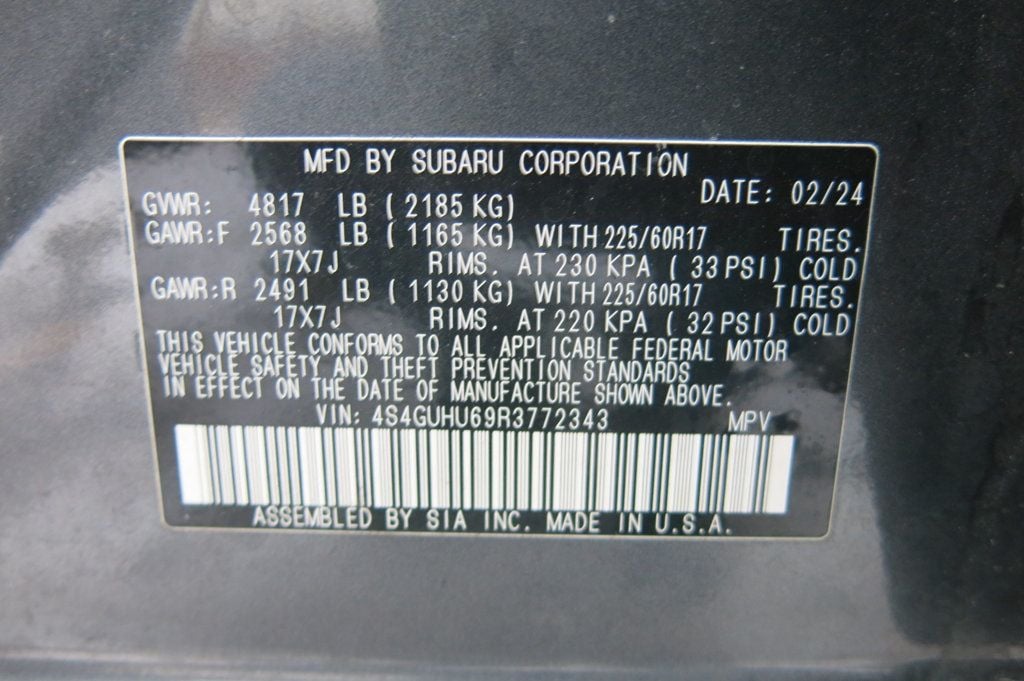 2024 Subaru Crosstrek Wilderness AWD - 22954739 - 35