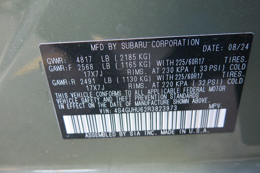 2024 Subaru Crosstrek Wilderness AWD - 22960985 - 35