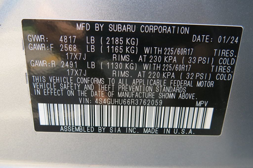 2024 Subaru Crosstrek Wilderness AWD - 23073815 - 35