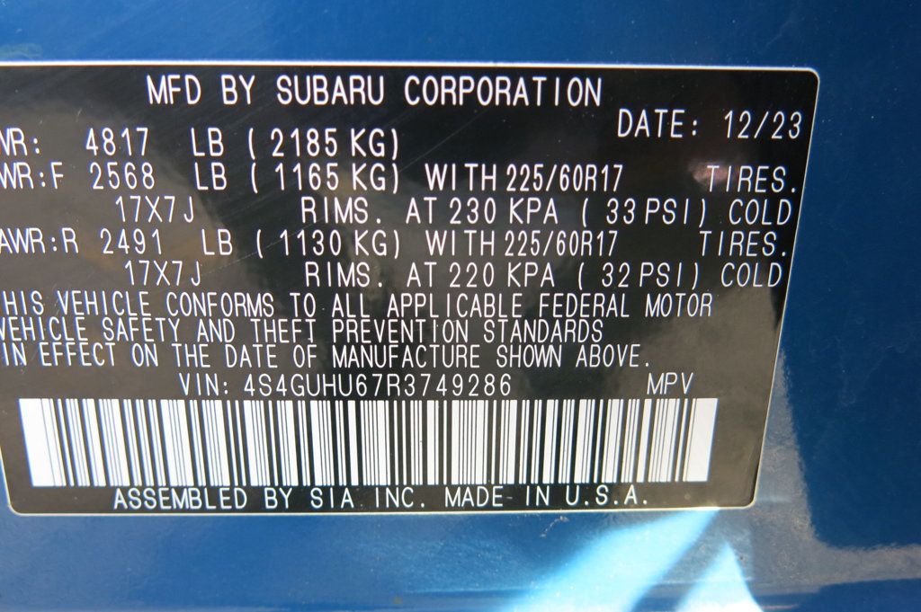 2024 Subaru Crosstrek Wilderness AWD - 23084233 - 35