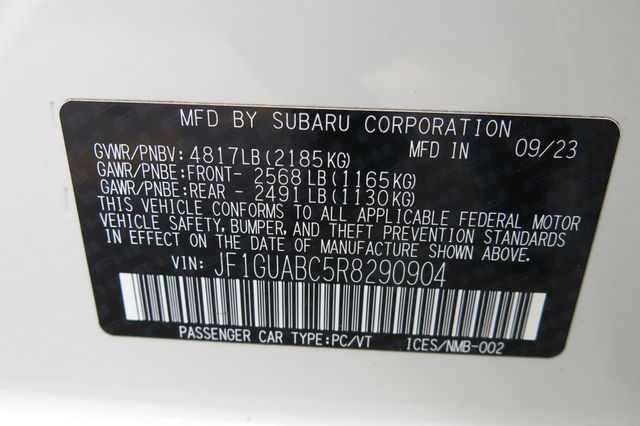 2024 Subaru Impreza 5-door CVT - 23089516 - 35