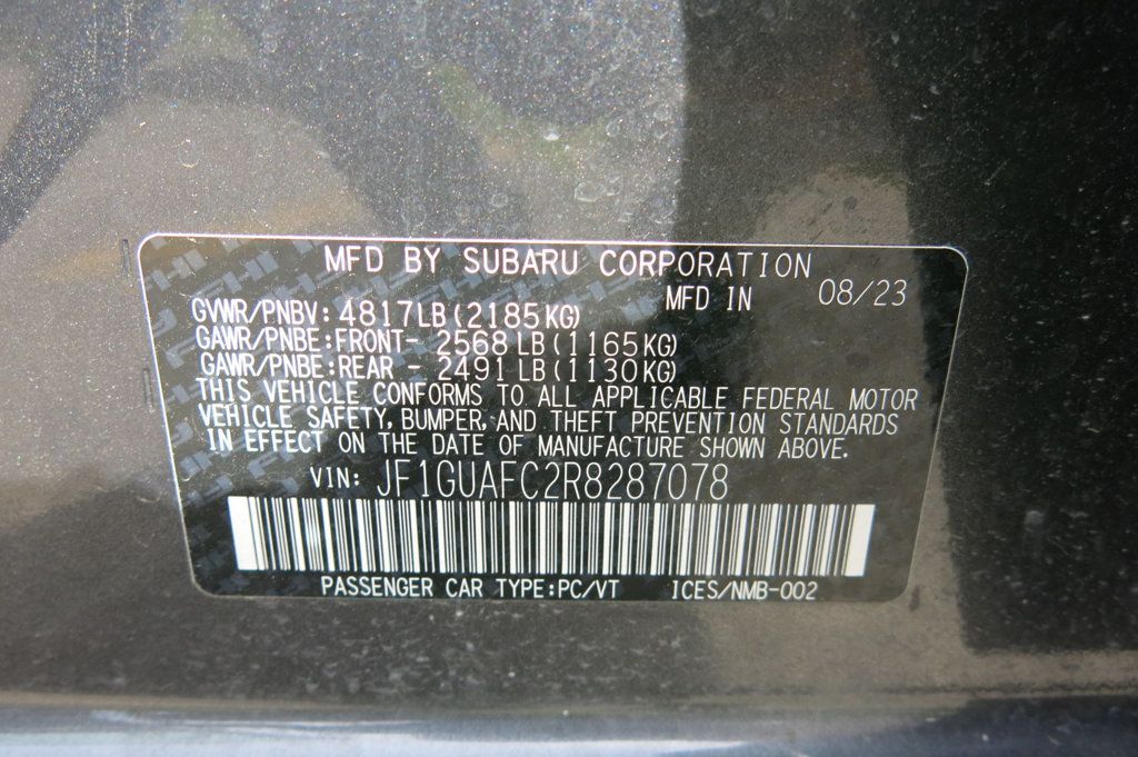 2024 Subaru Impreza Sport 5-door CVT - 23040924 - 35