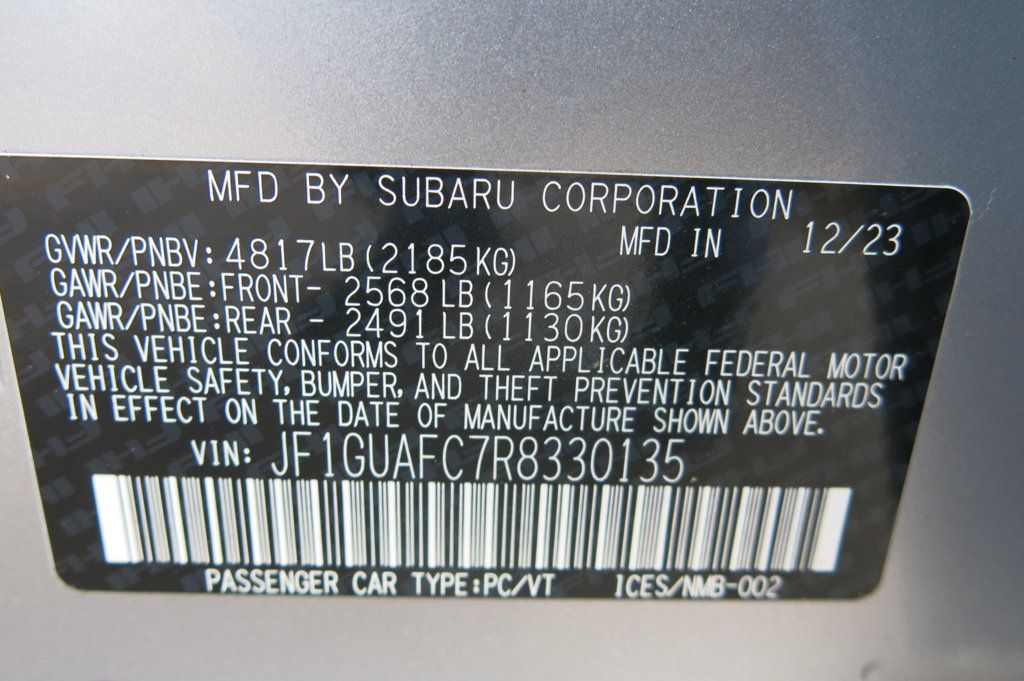 2024 Subaru Impreza Sport AWD - 22950922 - 35