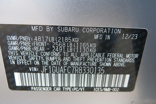 2024 Subaru Impreza Sport AWD - 22950922 - 35