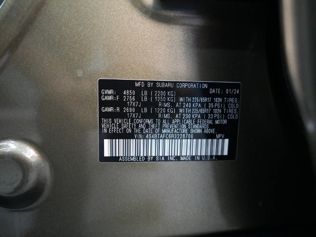 2024 Subaru Outback Premium - 23077390 - 14