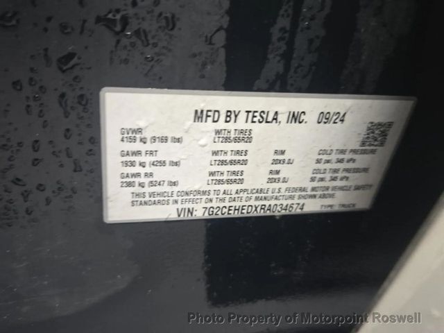 2024 Tesla Cybertruck AWD - 23027462 - 1