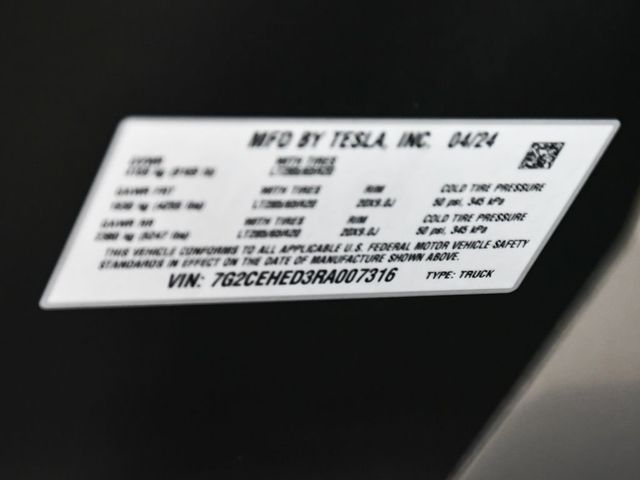 2024 Tesla Cybertruck Base - 23015824 - 23