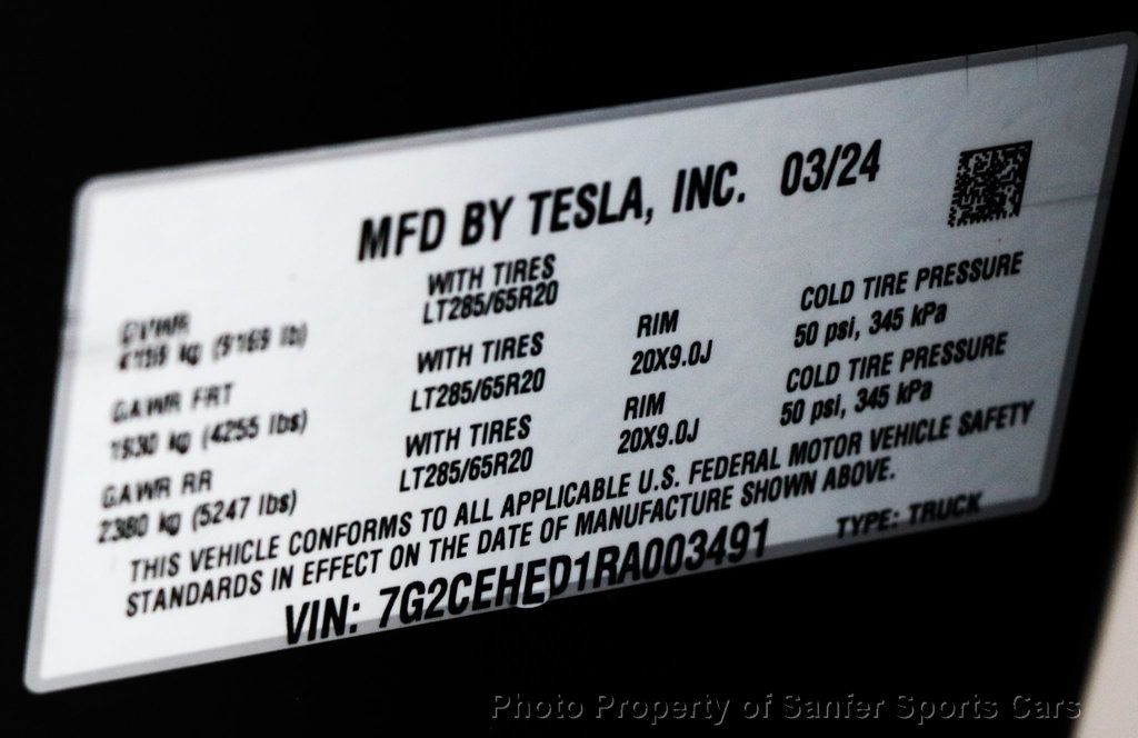 2024 Tesla Cybertruck Foundation  - 22497187 - 53