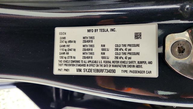 2024 Tesla Model 3 Long Range AWD - 23042189 - 29