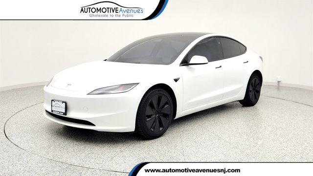 2024 Tesla Model 3 Long Range with White & Black Partial Premium Interior - 22970673 - 0