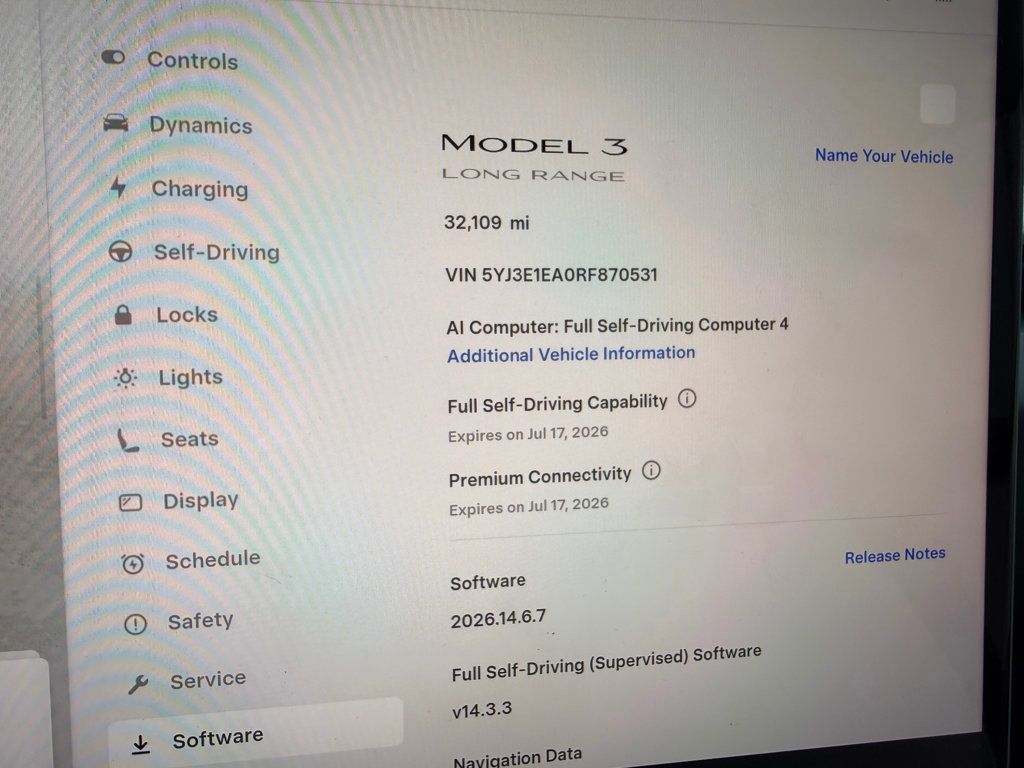 2024 Tesla Model 3 **MODEL 3 LONG RANGE PREM RWD**WHITE INTERIOR**19" NOVA WHEELS** - 23041761 - 12