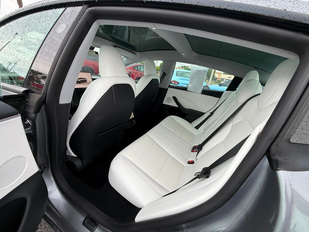 2024 Tesla Model 3 **MODEL 3 LONG RANGE PREM RWD**WHITE INTERIOR**19" NOVA WHEELS** - 23041761 - 8