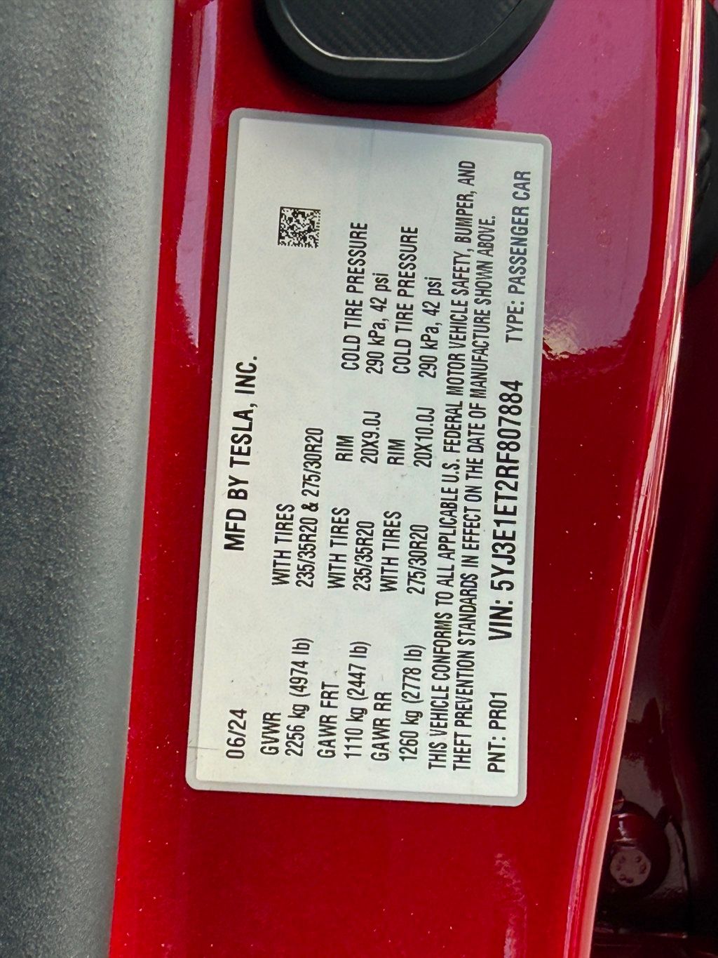 2024 Tesla Model 3 Performance AWD - 23035391 - 39
