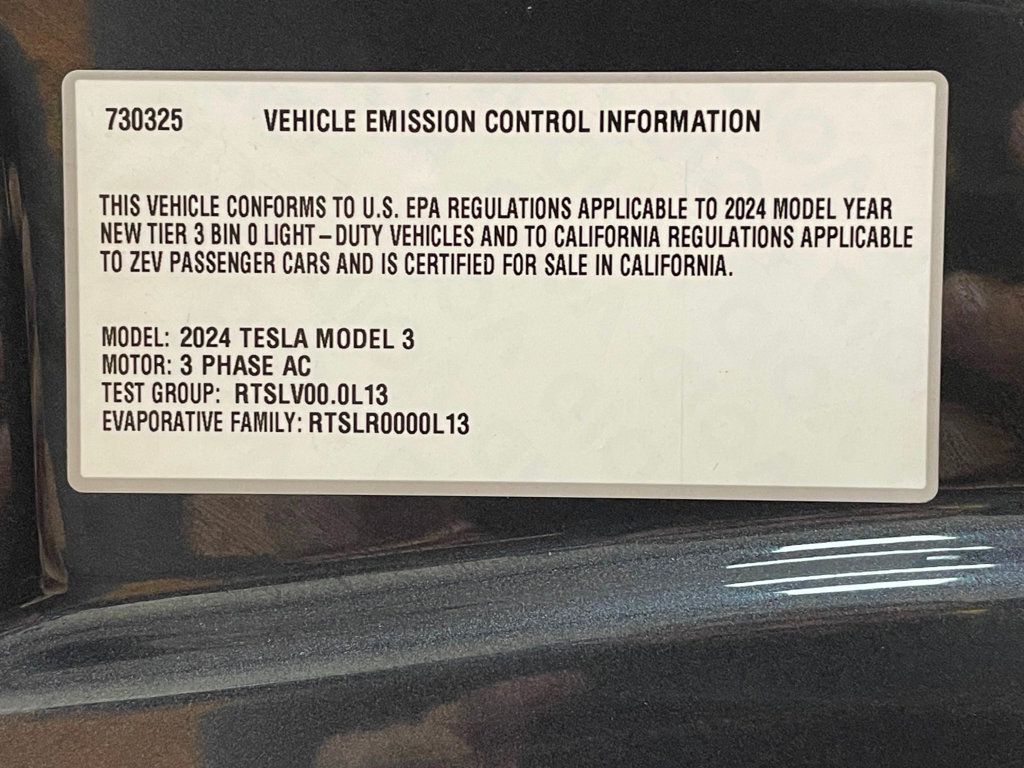 2024 Tesla Model 3 RWD - 22994042 - 52