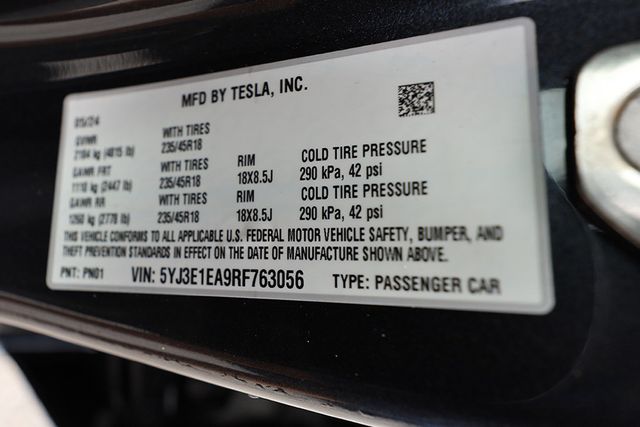 2024 TESLA MODEL 3 RWD - 22978143 - 42
