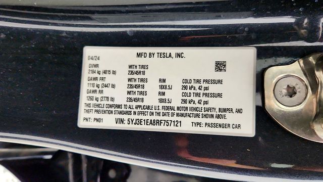 2024 Tesla Model 3 RWD *Ltd Avail* - 22968997 - 22