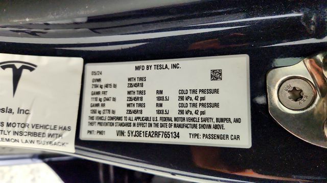 2024 Tesla Model 3 RWD *Ltd Avail* w/ Traffic-Aware Cruise Control & Autosteer - 23026451 - 22