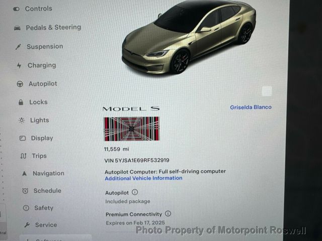 2024 Tesla Model S Plaid AWD - 22684821 - 16