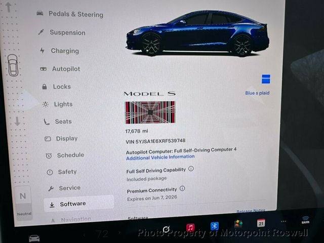 2024 Tesla Model S Plaid AWD - 22970414 - 9
