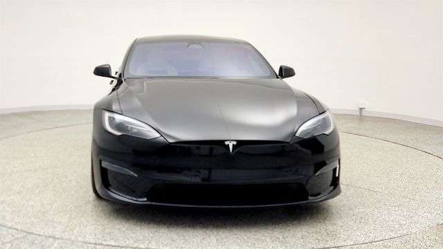 2024 Tesla Model S Plaid AWD w/ 21'' Wheels & Cream Vegan Leather Interior - 23007486 - 1
