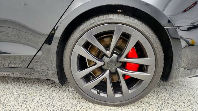 2024 Tesla Model S Plaid AWD w/ 21'' Wheels & Cream Vegan Leather Interior - 23007486 - 8