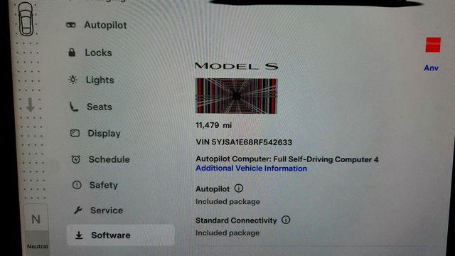 2024 Tesla Model S Plaid AWD w/ Cream Vegan Leather & Yoke Steering Wheel - 23001234 - 13