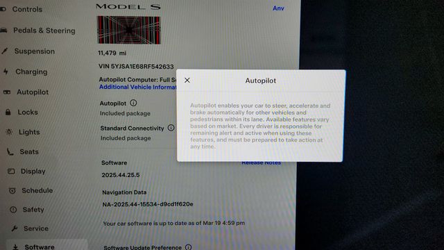 2024 Tesla Model S Plaid AWD w/ Cream Vegan Leather & Yoke Steering Wheel - 23001234 - 15
