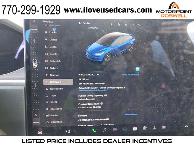 2024 Tesla Model X AWD - 22986926 - 0