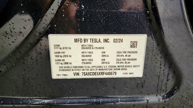 2024 Tesla Model X AWD w/ Full Self Driving Capability - 23002193 - 24