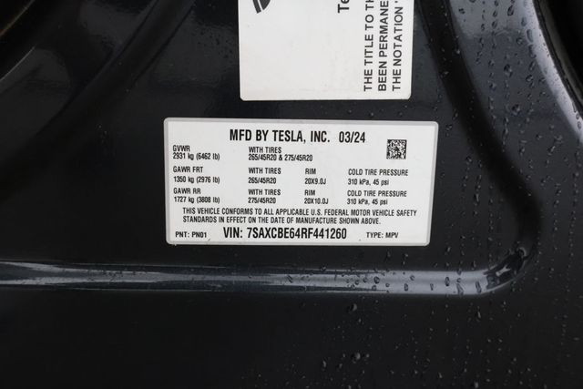 2024 Tesla Model X Plaid AWD with Yoke Steering Wheel - 22866358 - 27
