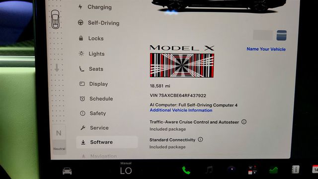 2024 Tesla Model X Plaid AWD w/ White & Black Vegan Leather Interior - 23081747 - 14