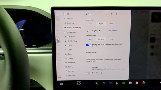 2024 Tesla Model X Plaid AWD w/ White & Black Vegan Leather Interior - 23081747 - 23
