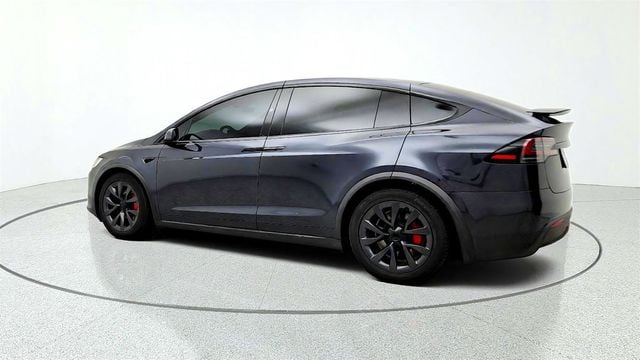 2024 Tesla Model X Plaid AWD w/ White & Black Vegan Leather Interior - 23081747 - 6