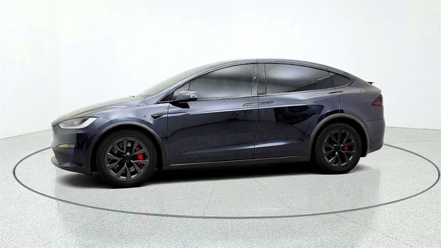 2024 Tesla Model X Plaid AWD w/ White & Black Vegan Leather Interior - 23081747 - 7