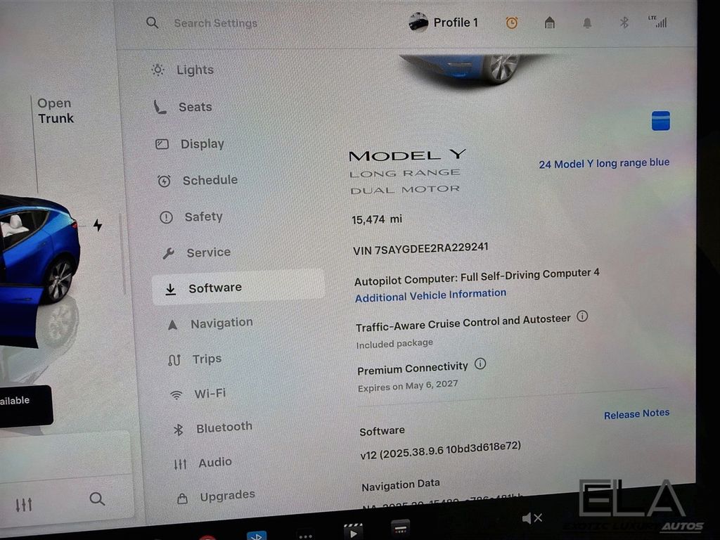 2024 Tesla Model Y HARDWARE 4! LONG RANGE! ALL WHEEL DRIVE! WHITE INTERIOR!  - 23065041 - 12