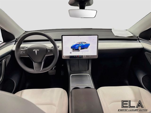 2024 Tesla Model Y HARDWARE 4! LONG RANGE! ALL WHEEL DRIVE! WHITE INTERIOR!  - 23065041 - 24