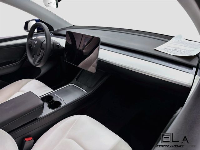 2024 Tesla Model Y HARDWARE 4! LONG RANGE! ALL WHEEL DRIVE! WHITE INTERIOR!  - 23065041 - 37