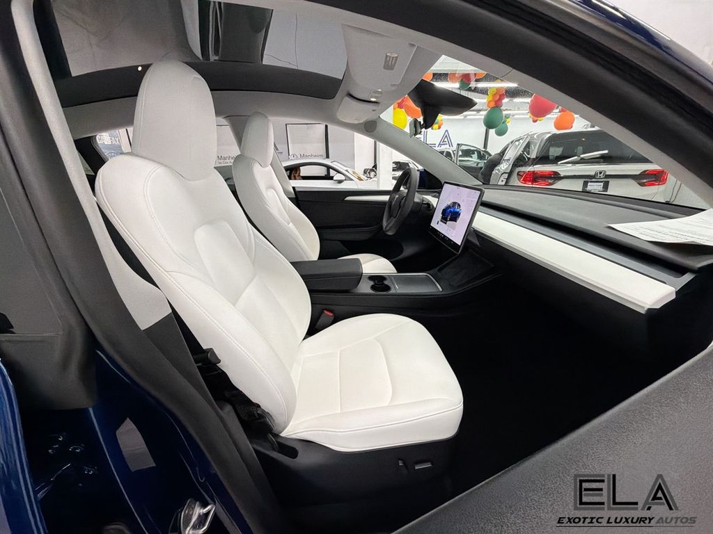 2024 Tesla Model Y HARDWARE 4! LONG RANGE! ALL WHEEL DRIVE! WHITE INTERIOR!  - 23065041 - 38