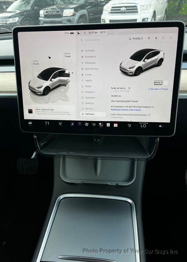 2024 Tesla Model Y HW4 Computer - Super charger access - 23046281 - 22