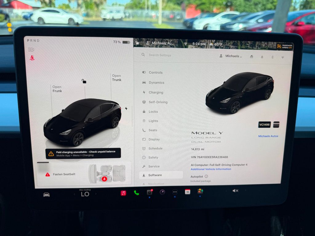 2024 Tesla Model Y Long Range AWD - 23015099 - 12