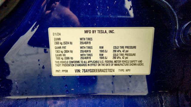 2024 Tesla Model Y Long Range AWD - 23010787 - 21