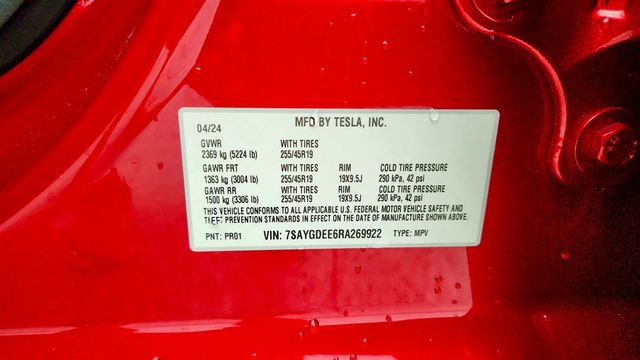 2024 Tesla Model Y Long Range AWD - 23054859 - 22