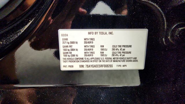 2024 Tesla Model Y Long Range AWD - 23066413 - 23