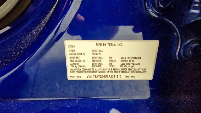 2024 Tesla Model Y Long Range AWD - 23075721 - 21