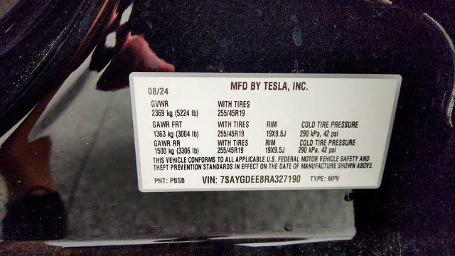 2024 Tesla Model Y Long Range AWD - 23079116 - 21