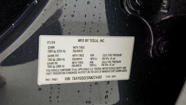2024 Tesla Model Y Long Range AWD with Acceleraton Boost - 22943383 - 22